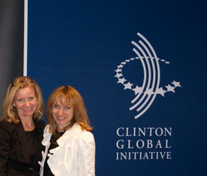 Hélène  Barnekow EMC Senior Vice President, Worldwide Field & Partner Marketing and Sheryl Chamberlain